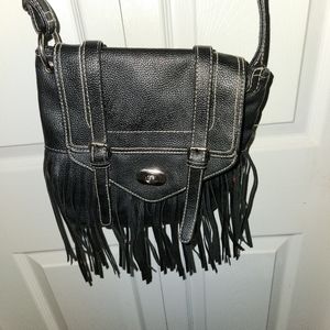 UnionBay Fringe Crossbody Bag Purse